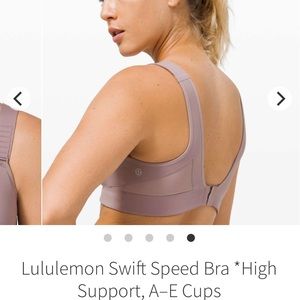 Lululemon Swift Speed Run Bra